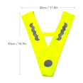 thumbnail image 3 of Gilet Réfléchissant Haute Visibilité pour Enfants Sport Extérieur Course Sécurité Nocturne, 3 of 8
