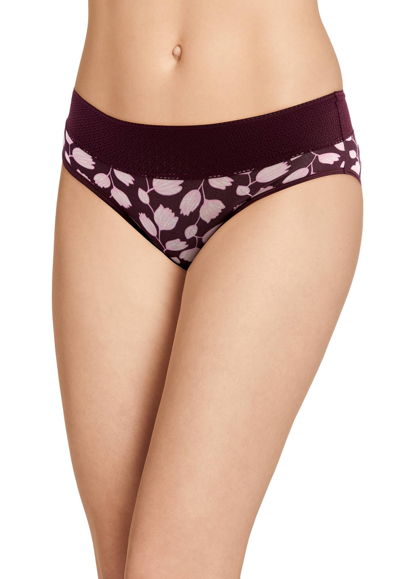 Jockey Women's Soft Touch Lace Modal Hipster