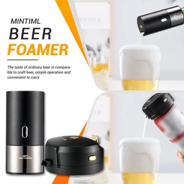 Vaidha Protable Beer Foamer Kitchen Beer Bubbler Bottled Or Filling Machine Canned