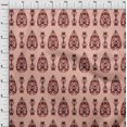 thumbnail image 3 of oneOone Polyester Lycra Fabric Leaves & Floral Ethnic Print Fabric BTY 56 Inches Wide, 3 of 4