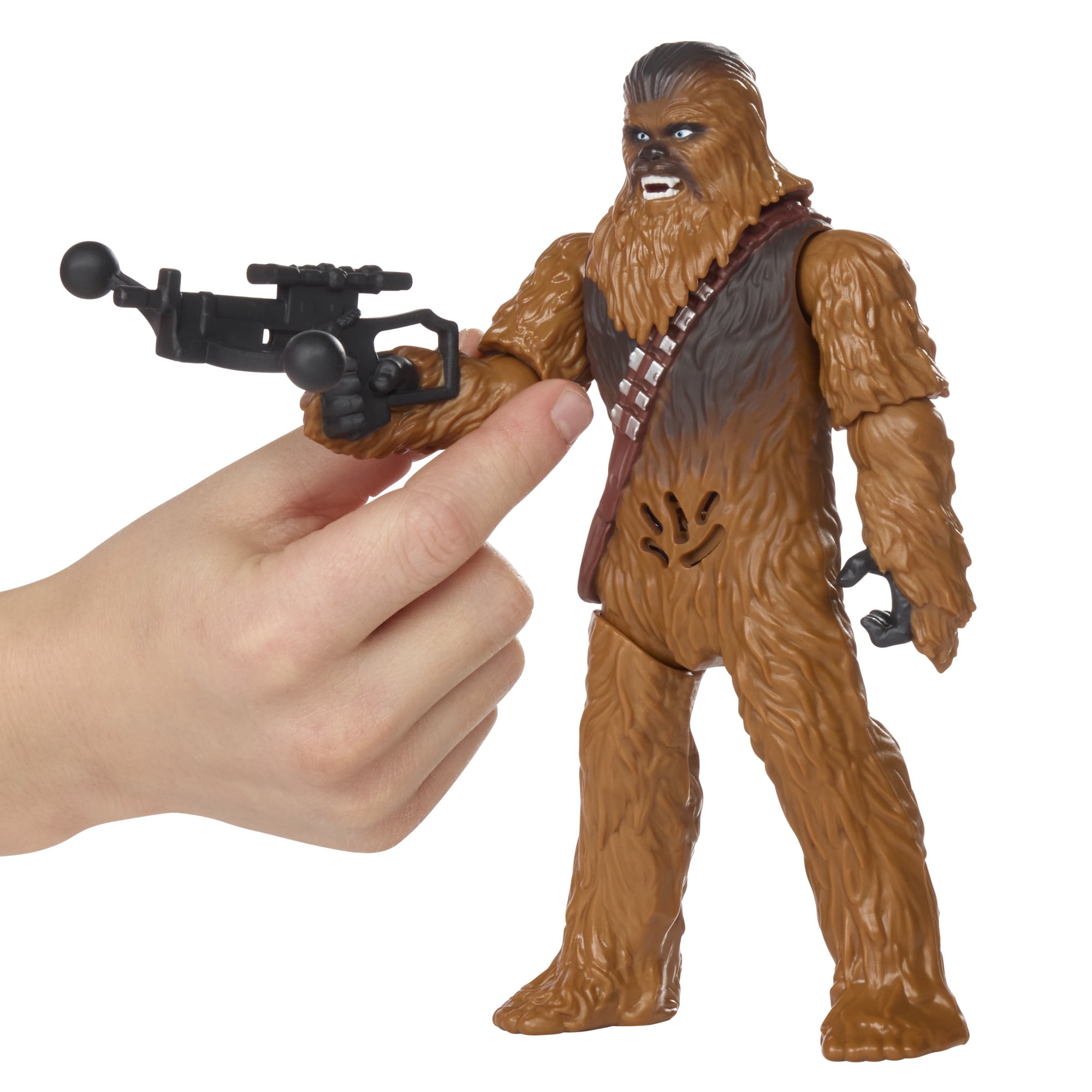Star Wars Action électronique Chewbacca, figurine de 15 cm