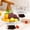 Multicolor #4, variant on Fruit Serving Tray | Vegetable Plate with Detachable Base | Drainage Platter for Snacks Candy | Lightweight Plastic Serving Dish for Home Kitchen Dining Room Living Room Party Picnic