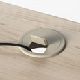 thumbnail image 4 of Easy Office 2 Person Cubicle Desk with Drawers in Natural Elm - Engineered Wood, 4 of 8