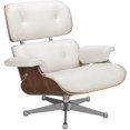 thumbnail image 4 of Nicer Furniture Modern Classic Leather Lounger with Ottoman, 4 of 4