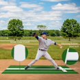 thumbnail image 4 of 10 x 3 FT Softball Pitching Mat - Anti Slip Turf Practice Mat with Integrated Pitching Mound for Indoor and Outdoor Training, 4 of 7