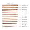 thumbnail image 3 of 12pcs Bamboo Knitting Needle Set, Sweater  Yarn Weaving Tool, Bamboo Knitting Needle Set,Bamboo Needle Set, 3 of 8