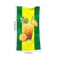 thumbnail image 4 of Multicolor Polyester Microfiber Beach Towel - Super Absorbent, Lightweight & Quick Dry, 70x140cm/80x160cm for Outdoor, Pool, Travel, Picnic - Eye-Catching Design, Machine Washable, 4 of 9