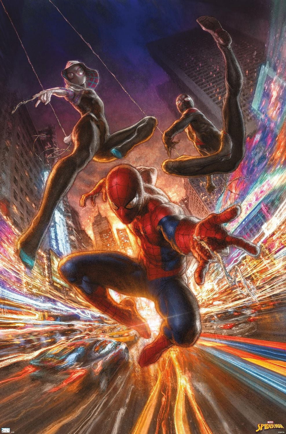 Marvel Comics Spider-Man - Gallery Edition Group Wall Poster, 22.375" x 34"