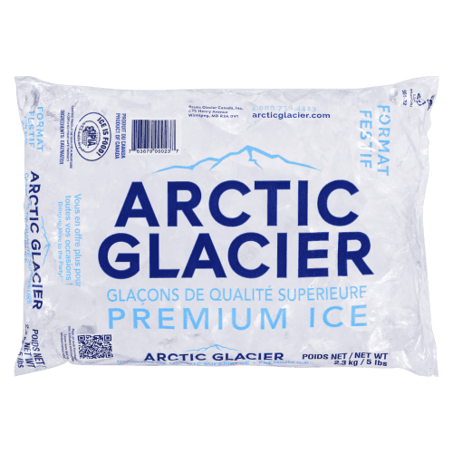 Arctic Glacier Cubed Premium Ice 2.3 kg Bagged Frozen, 2.3kg