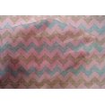 thumbnail image 4 of oneOone Cotton Silk Fabric Chevron Block Print Fabric By Yard 42 Inch Wide, 4 of 4