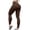 Coffee, variant on WTXUE Yoga Pants Women, Leggings with Resistance Bands Built In Sports Waist Yoga Stretch with Pockets Ladies Pants Fitness Sexy, Full-Length, Grey