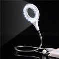 thumbnail image 1 of SMihono Lumière LED USB Portable Universelle Haute Luminosité 18 Pcs Noir Blanc, 1 of 2