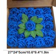 thumbnail image 3 of 25Pcs Realistic Foam Roses – Non-Fading Artificial Flowers with Stems for Wedding Bouquets, Valentine’s Decor & Bridal Shower Arrangements, 3 of 6