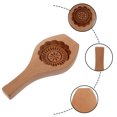 thumbnail image 4 of 1pc Wooden Moon Cake Mould Creative DIY Household Baking Tools for Kitchen Home, 4 of 8