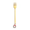 thumbnail image 3 of Christmas Coffee Table Decorations Home Christmas Decorations Metal Coffee Fork Stirring Spoon Christmas Table Decorations New Year Christmas Party Table Decorations, 3 of 8