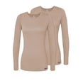 thumbnail image 1 of Adar sous-Couches pour Femmes, Lot de 2 - T-Shirt de sous-Couche à Manches Longues Confortable, 1 of 7