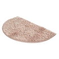 thumbnail image 1 of Half Round Water Absorbing Non-Slip Carpet Mat for Bathroom and Bedroom 40x60cm Soft Microfiber Area Rug with Rubber Backing Easy Care and Stylish Design, 1 of 6