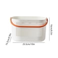 thumbnail image 3 of Boovnll Shower Caddy Dorm Plastic Large Capacity Multifunctional Portable Shower Caddy Lightweight Hand-Carrying Design Bathroom Kitchen Camp Gym Shower Caddy Portable, 3 of 9