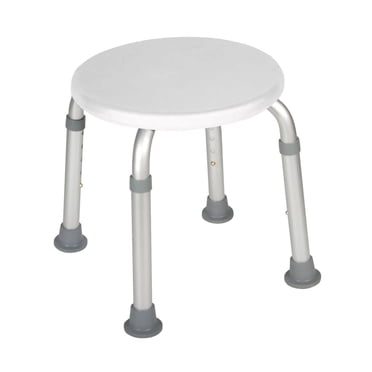 Tabouret de baignoire blanc à hauteur réglable de Drive Medical