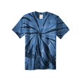 thumbnail image 1 of Gravity Threads Mens Tie-Dye Short-Sleeve T-Shirt - Navy - Medium, 1 of 1
