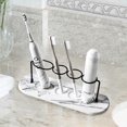 thumbnail image 4 of Diatomite Quick-Dry Toothbrush Holder - Bathroom Countertop Absorbent Mat for Oral Care Essentials, 4 of 8