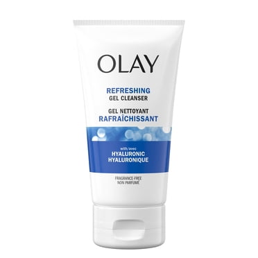 Olay Regenerist Hyaluronic + Peptide 24 Face Wash, Fragrance-Free