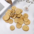 thumbnail image 3 of 30 Tranches de Rondins en Bois Naturel Centre de Table Rustique de Mariage Décoration Maison DIY -4cm/30 Pcs, 3 of 8