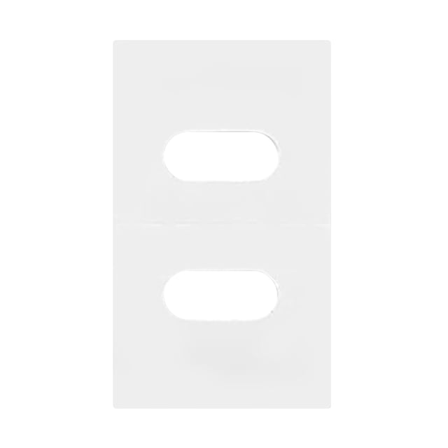 witspace 30 Pcs Panneaux de Lattes de Remplacement pour Stores Verticaux, Kit de Réparation de Stores Verticaux avec Onglets, Fixations Transparentes pour Stores d'Appartement, Pièces de Remplacement pour Stores Horizontaux