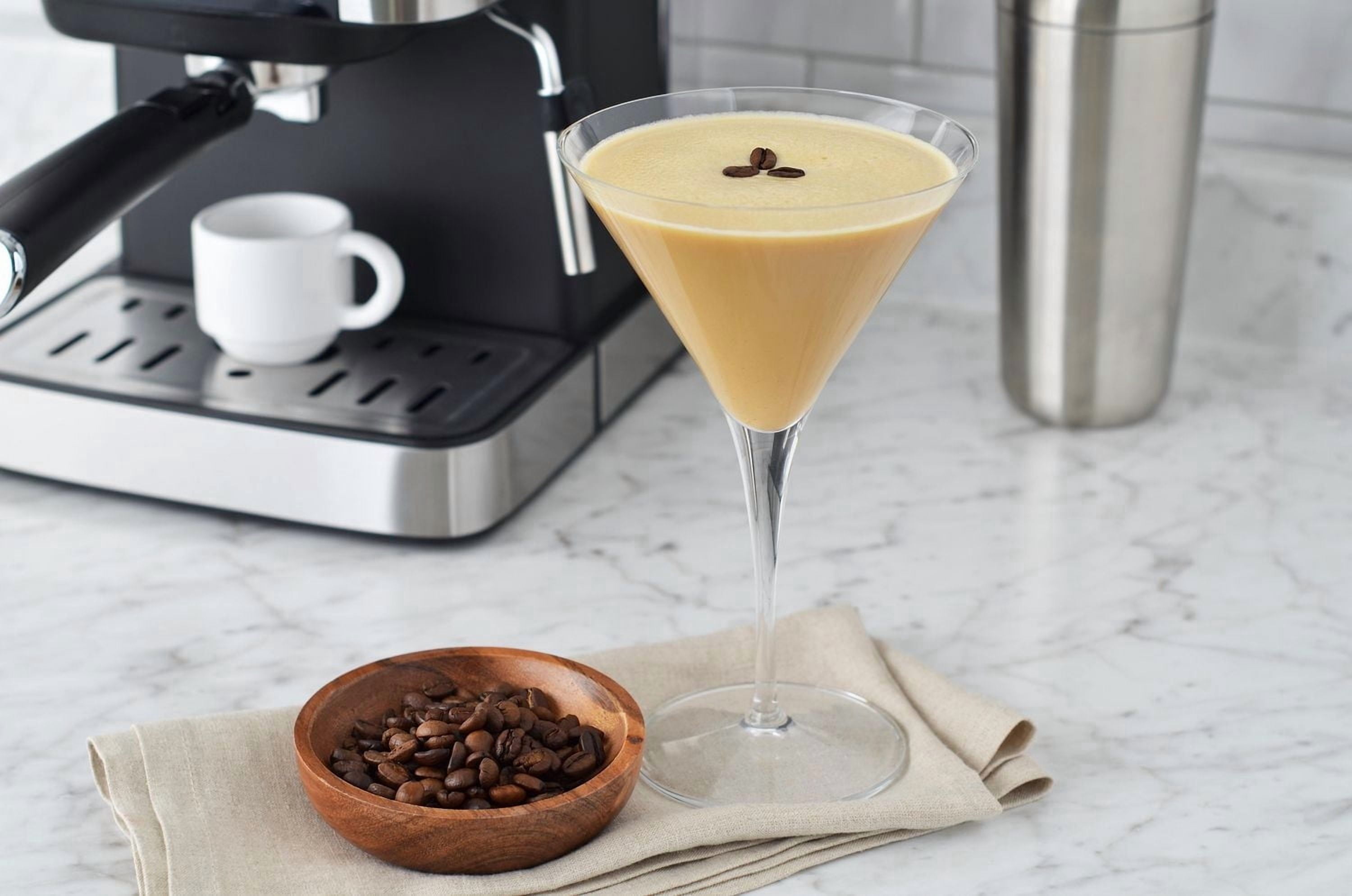 TRU 15-Bar Semi-Automatic Touch Screen Espresso Maker, Stainless Steel