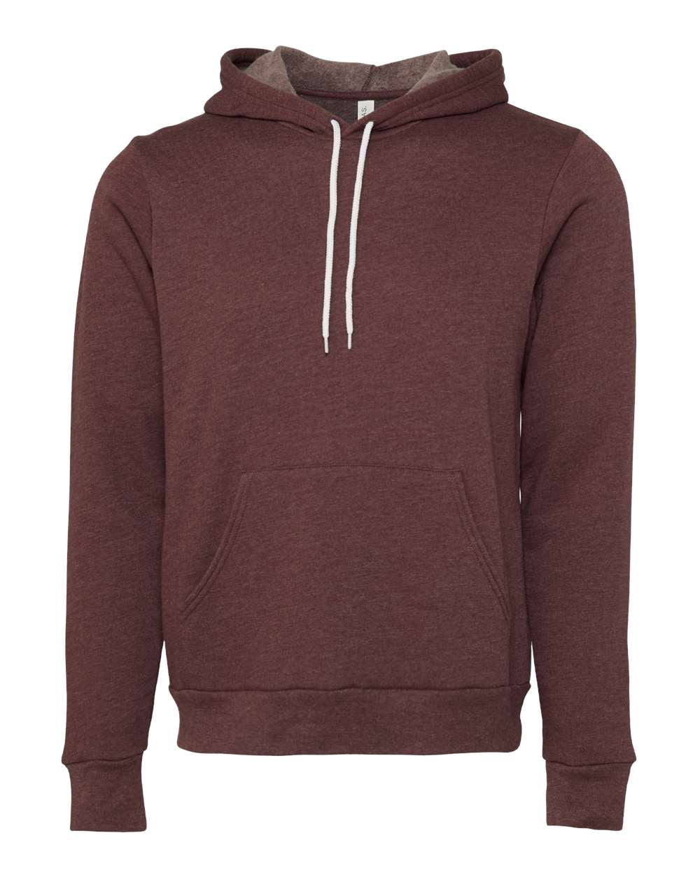 Bella Canvas 3719 Unisex Poly-Cotton Fleece Pullover Hoodie, 2XL