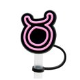 thumbnail image 1 of Hbdhejl Silicone Straw Tips Cover Cute Silicone Reusable Drinking Straw Tips Lids Proof Straw Plugs Tips For Decor Outdoor, 1 of 3