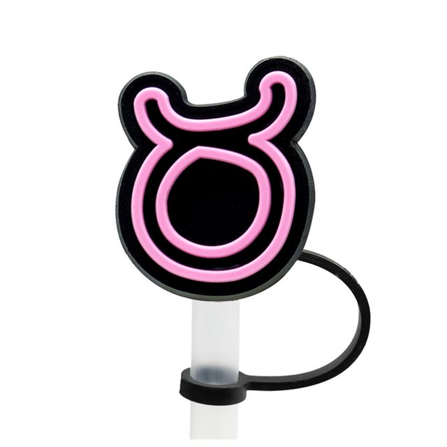 Hbdhejl Silicone Straw Tips Cover Cute Silicone Reusable Drinking Straw Tips Lids Proof Straw Plugs Tips For Decor Outdoor