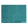 thumbnail image 2 of KLKCMS 60x45CM Art Self PVC Cutting Mat, Double Sided, Gridded Rotary Cutting Board for green, 2 of 9