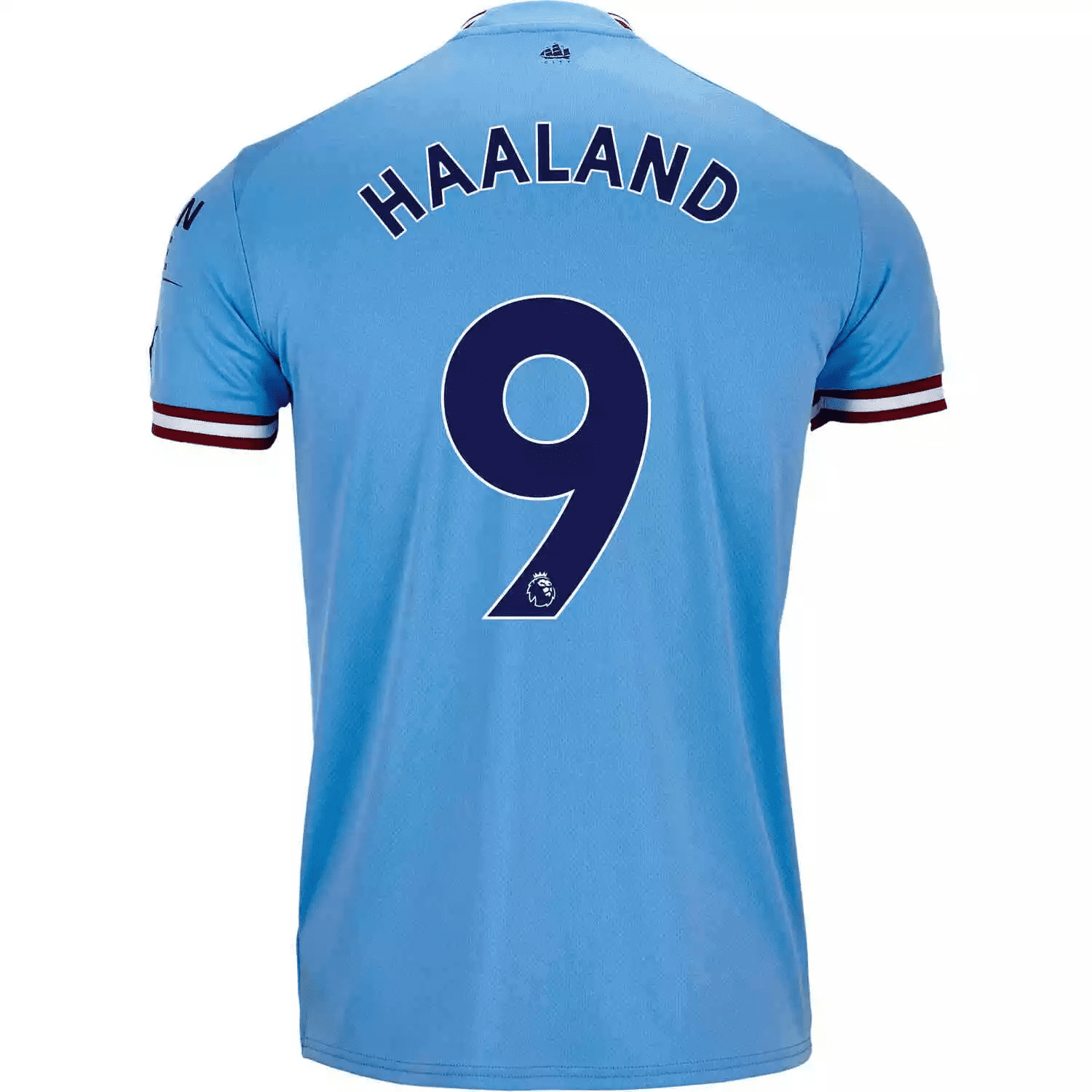 ウェア PUMA Manchester City Haaland 9 Official Puma Men's Erling Haaland #9 Manchester City Home Jersey