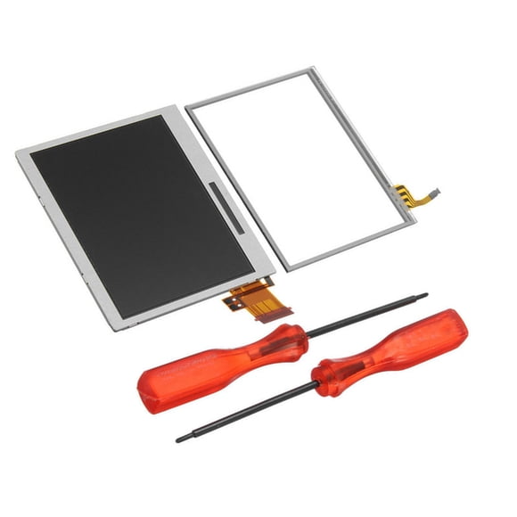 Kit de Remplacement d'Écran Tactile LCD Remplacement d'Écran de Console pour Nintendo DS Lite DSL NDSL