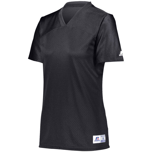 Russell Maillot de Football Uni à Drapeau pour Femmes
