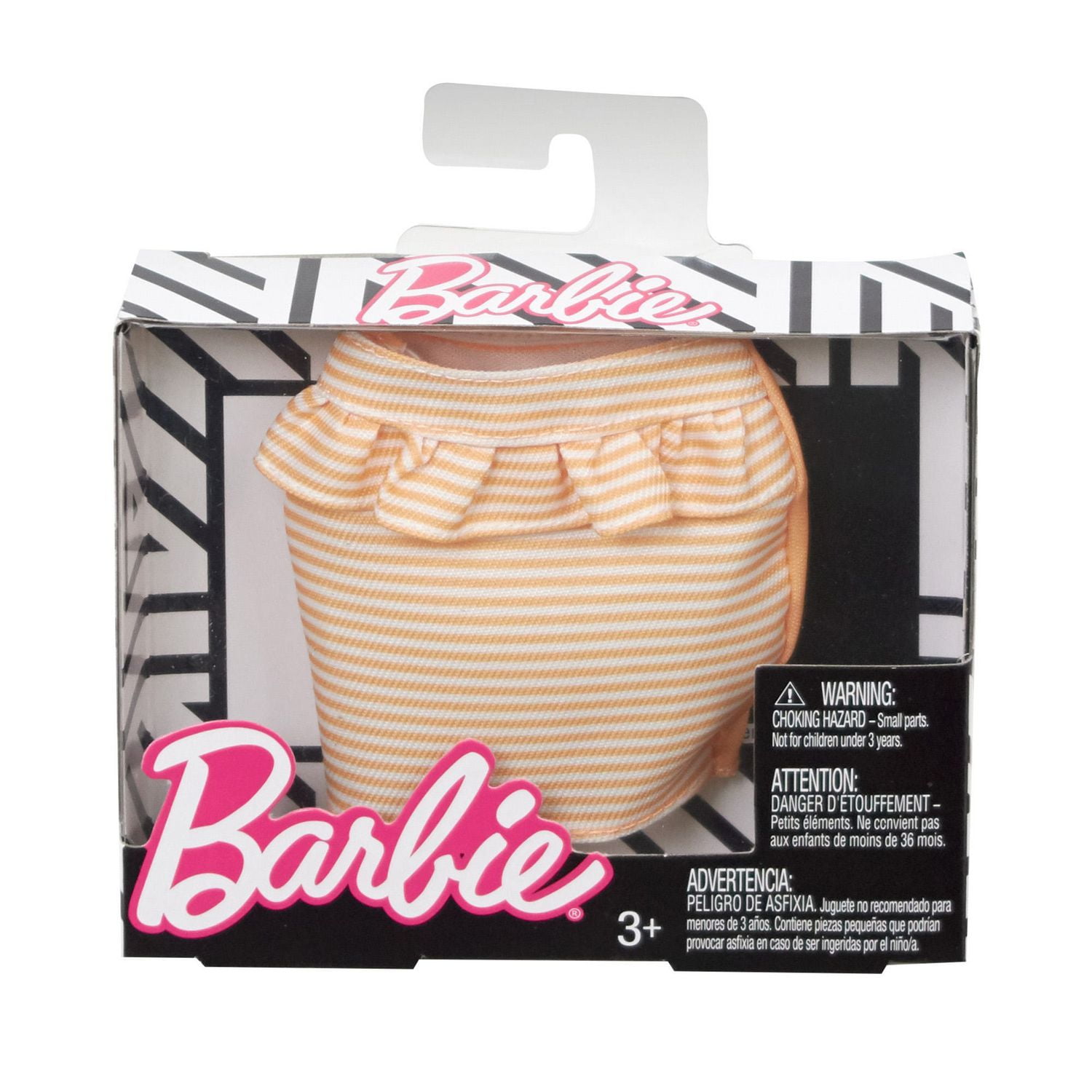 Barbie Fashion - Pastel Orange Skirt