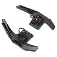 thumbnail image 4 of Steering Wheel Shift Paddle, Extended Paddle Shifter 165mm LED Performance APP 1 Pair  for Vehicle Black,Red, 4 of 7