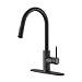 thumbnail image 3 of RULIA Matte Black Kitchen Faucet, Black Faucet, Kitchen Sink Faucet, Pull-Down Kitchen Faucets, Bar Kitchen Faucet, Stainless Steel, Sink Faucet, RB1031, 3 of 4