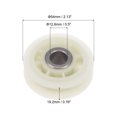 thumbnail image 2 of Unique Bargains Dryer Drum Roller Kit 279640 Dryer Idler Pulley Replacement Part Maintenance Repair Kit, 2 of 5