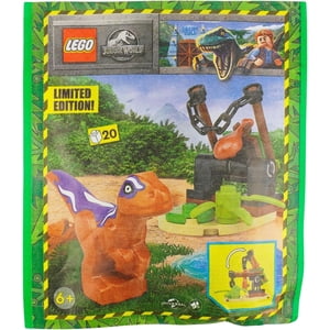 LEGO Jurassic World: Dino Trap with Baby Raptor and Bait