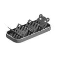 thumbnail image 2 of CaiYueKe Soap Dish Organizer with Drain, Bathroom Kitchen Sink Storage Rack, Plastic Soap Holder Tray for Soap Sponge Scrubber, Bear Ear Design Countertop Organizer, 2 of 7
