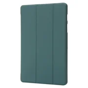 For Samsung Tab A9 Plus Case PU Leather Soft Silicone Back Stand Tablet Shell For Funda Galaxy Tab A9 A9 Plus Case Cover Coque dark green Tab A9 (8.7 inch)