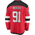 thumbnail image 2 of Dawson Mercer New Jersey Devils NHL Fanatics Breakaway Home Jersey, Small, 2 of 3
