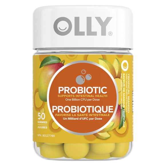 OLLY with Tropical Mango Probiotic Supplement