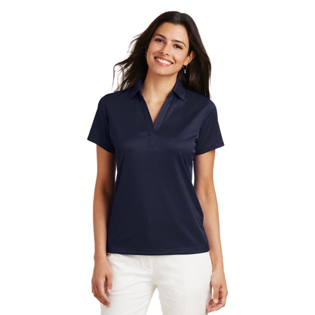 Port Authority Polo Jacquard Fin Performance pour Femmes. L528