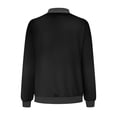 thumbnail image 4 of CEHVOM Manteau à Fermeture à Glissière à Poches Imprimé Décontracté pour Femmes en Liquidation, 4 of 5