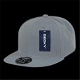 thumbnail image 1 of Decky RP1-PL-GRY-28 Retro Fitted Caps Grey - 7.63, 1 of 3