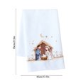 thumbnail image 4 of Feltree Easter Polyester Platter Towel Kitchen Rag Easter Towel, 4 of 7