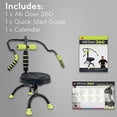 thumbnail image 5 of AB Doer 360: AB Doer 360 Fitness System Provides an Abdonimal and Muscle Activating Workout with Aerobics to Burn Calories and Work Muscles Simultaneously! (AB Doer 360 Basic Kit), 5 of 5
